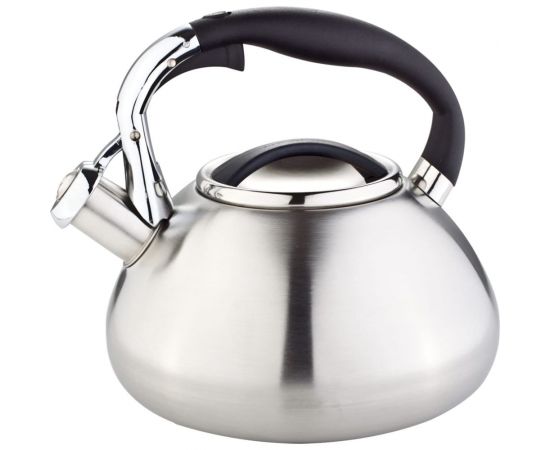 Металлический чайник Rainstahl со свистком 3 л RS\WK - 7602-30/4 цвета ручек, 3-х шаговое капсульное дно х12 7602-30RS\WK – изображение 4