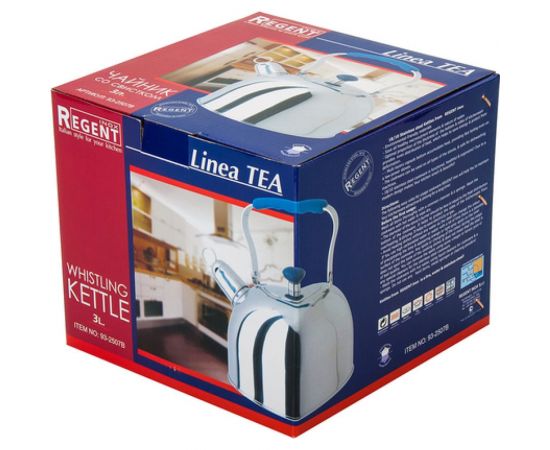 Чайник Regent inox Linea TEA 3 л 93-2507B – изображение 5