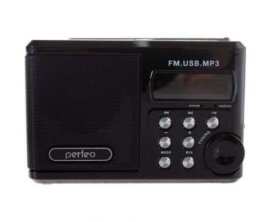 Мини аудио Perfeo Sound Ranger УКВ FM MP3 1000mAh черный 30002174 – изображение 6