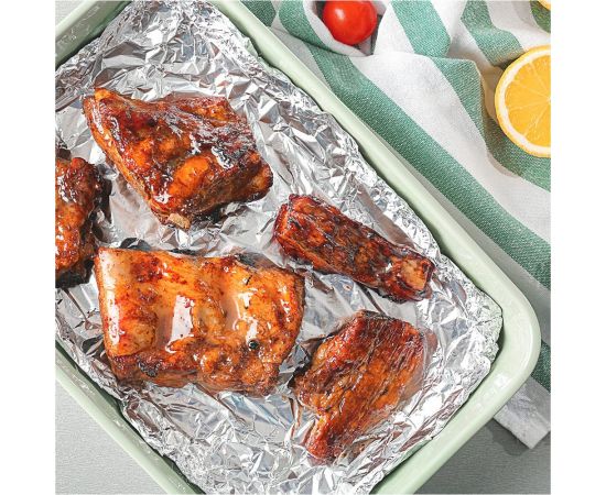 Пищевая суперпрочная фольга Горница 44 см х 100 м, 14 мкм 209-067 – изображение 6