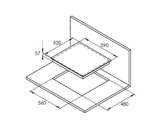 Варочная поверхность MONSHER MHI 6112 76428 – изображение 6