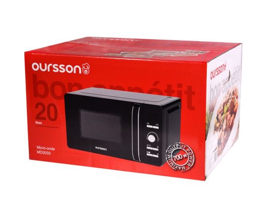 Микроволновая печь OURSSON MD2033/BL Черный – изображение 9