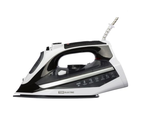 Утюг TDM Меркурий 3, 2600 Вт, керамика, вертикальное отпаривание, антинакипь, антикапля, самоочистка, автоотключение SQ4010-0003 – изображение 10
