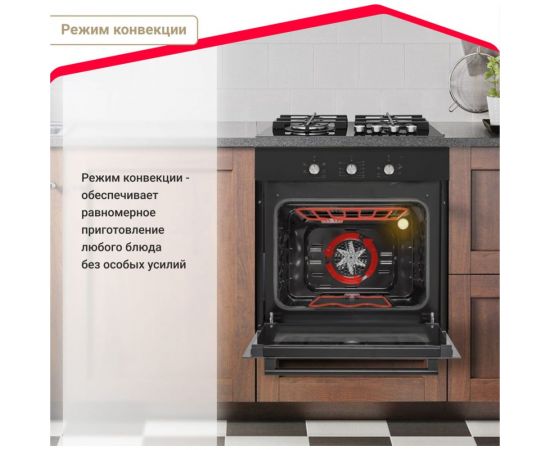 Электрический духовой шкаф Simfer 5 режимов работы B6EB16001 – изображение 10