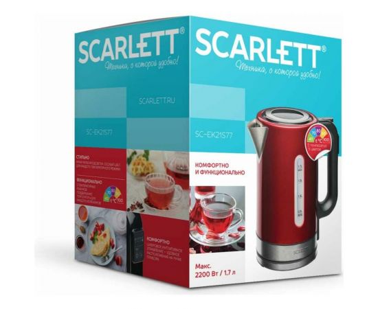 Электрический чайник Scarlett SC-EK21S77 – изображение 10