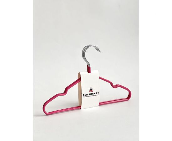 Вешалки-плечики Вешалки.ру набор 10 шт., 0.3, розовый Набор вешалок детских 0,3-10 шт. розовый 