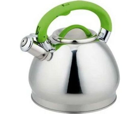 Металлический чайник Rainstahl со свистком 3 л RS\WK - 7626-30/4 цвета ручек х12 7626-30RS\WK 