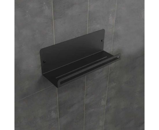 Полка для ванной Граф Держалкин классика horizon 2 черная H2-klass-ч 