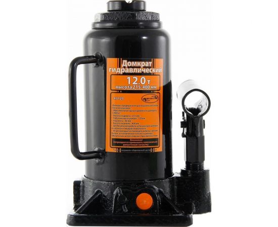 Гидравлический домкрат АвтоDело 12 т 200-380 мм 43120 10126 