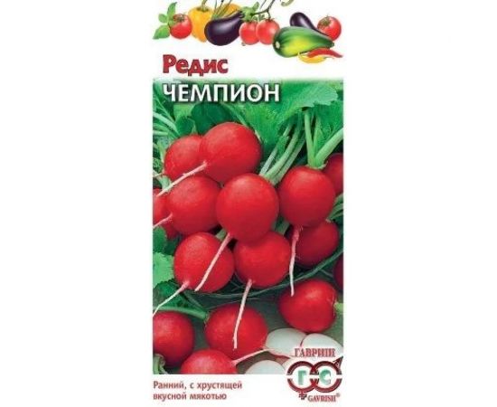 Семена ГАВРИШ Редис Чемпион 3 г 001647 