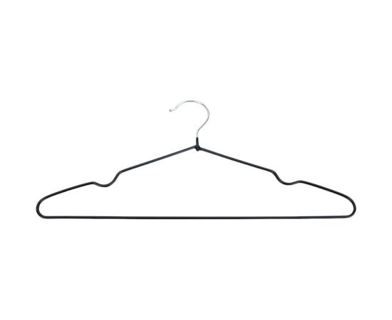 Вешалки-плечики Вешалки.ру набор 10 шт., 0.4, черный Набор вешалок 0,4-10 шт. черный 
