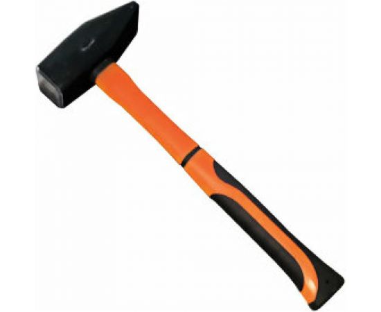 Молоток 400г, фибергласовая двухкомпонентная ручка Вихрь 73/6/8/5 