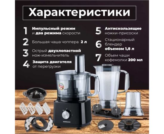 Кухонный комбайн NORMANN AFP-947 – изображение 13