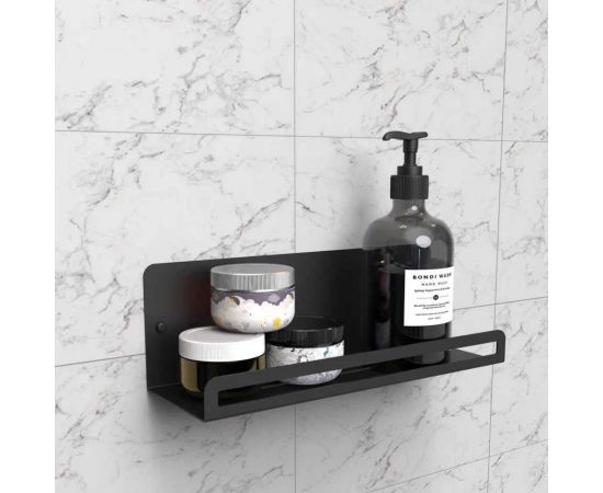 Полка для ванной Граф Держалкин классика horizon 2 черная H2-klass-ч – изображение 2