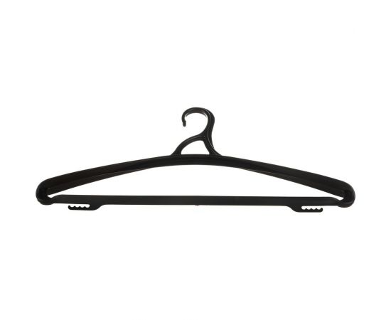 Вешалка для одежды Бытпласт размер 48-50 черный 431202213 – изображение 2