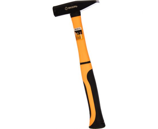 Молоток 400г, фибергласовая двухкомпонентная ручка Вихрь 73/6/8/5 – изображение 2