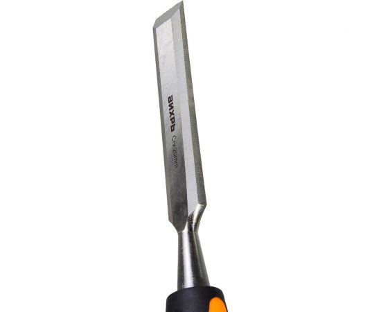 Стамеска-долото 20 мм 2 компонентная усиленная рукоятка CrV Вихрь 73/2/7/4 – изображение 2