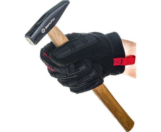 Молоток 200г, деревянная ручка Вихрь 73/6/8/1 – изображение 3