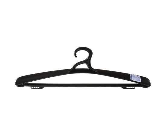 Вешалка для одежды Бытпласт размер 48-50 черный 431202213 – изображение 3