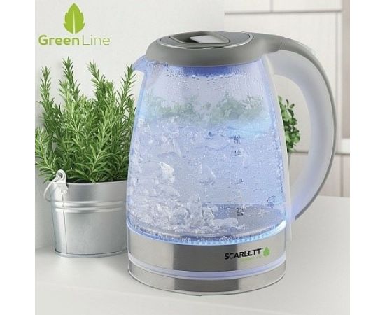 Электрический чайник Scarlett 1750-2000 Вт, 1.7 л SC-EK27G75 – изображение 5