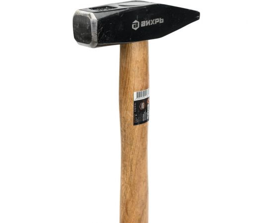 Молоток 600г, деревянная ручка Вихрь 73/6/8/3 – изображение 6