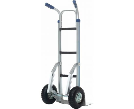 Ручная тележка СТЕЛЛА-ТЕХНИК алюминий, грузоподъемность 200 кг, две ручки FW-84F – изображение 7