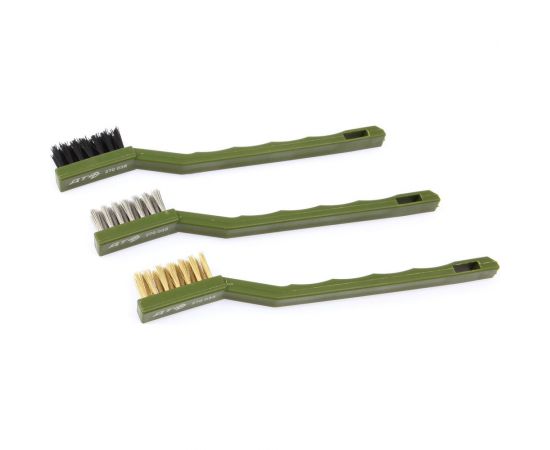 Набор щёток-мини Дело Техники латунная, нержавеющая сталь, нейлоновая, 3 шт. 270039 