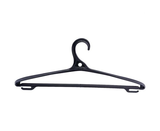 Вешалка для одежды Бытпласт размер 44-46, черный 431201913 