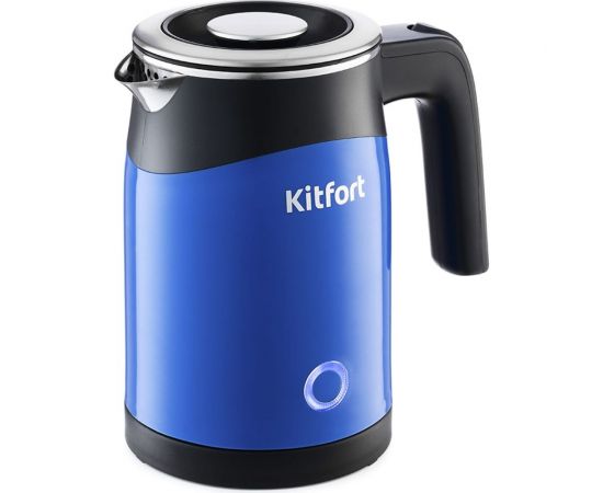 Чайник KITFORT мощность 920-1100 вт емкость 0,5 л синий КТ-639-2 