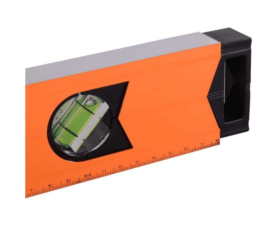 Алюминиевый магнитный уровень Вихрь 1000 мм, фрезерованный, 3 глазка 1 зеркальный 73/11/4/20 – изображение 15