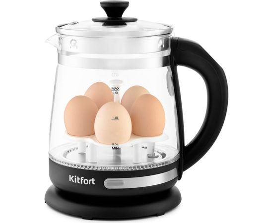 Чайник KITFORT 2 в 1 мощность 1850-2200 вт емкость 1,5 л КТ-656 – изображение 2