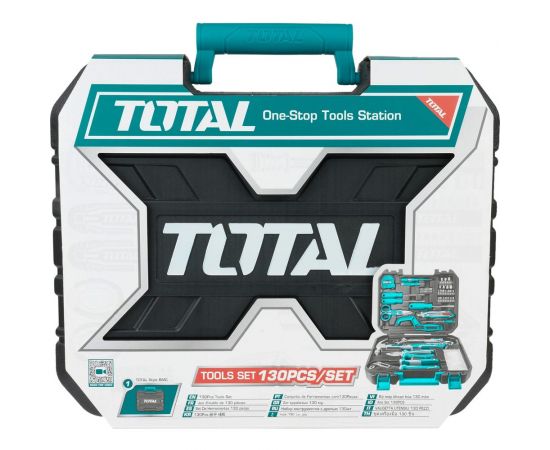 Набор инструментов TOTAL 130шт THKTHP21306 – изображение 2