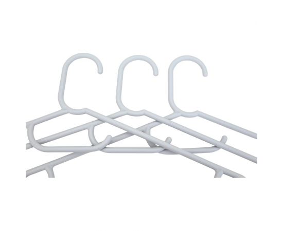 Комплект вешалок для легкой одежды Бытпласт размер 48, светло-серый, 3 шт 431235430 – изображение 2