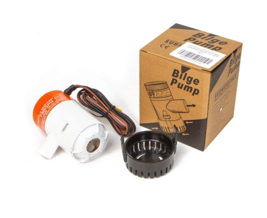 Водооткачивающая трюмная помпа SeaFlo 750 галлон/час, патрубок 19 мм, 24V SFBP2-G750-01 – изображение 2