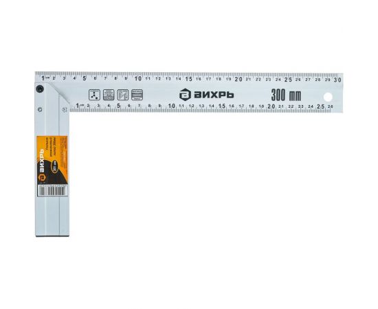 Алюминиевый литой угольник 300 мм Вихрь 73/11/3/3 – изображение 2