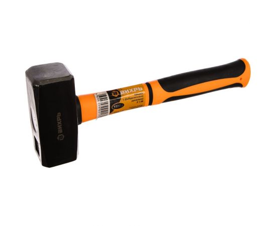Кувалда 1.5кг., фибергласовая рукоятка Вихрь 73/6/1/3 – изображение 2