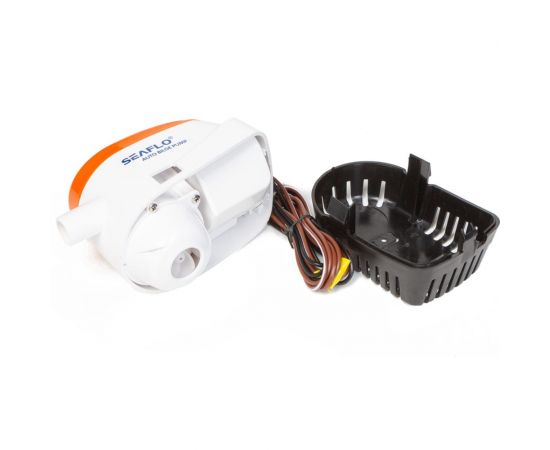 Водооткачивающая автоматическая трюмная помпа SeaFlo 750 галлон/час, патрубок 19 мм, 12V SFBP1-G750-06 – изображение 2