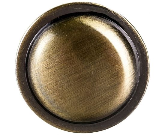 Ручка-кнопка KERRON 27 мм, античная бронза RK-015 AB – изображение 3