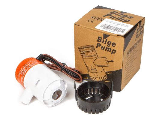 Водооткачивающая трюмная помпа SeaFlo 500 галлон/час, патрубок 19 мм, 12V SFBP1-G500-01 – изображение 3