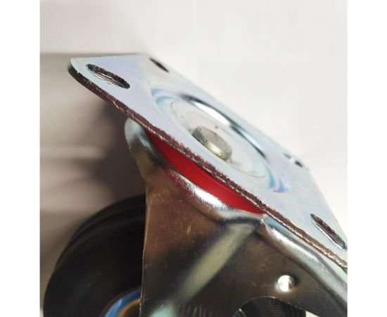 Колесо для строительных лесов поворотное с тормозом 125 мм SAMGRUPP 17025 – изображение 3