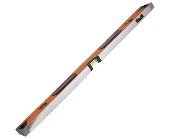 Алюминиевый усиленный уровень Вихрь 800 мм, 3 глазка 1 зеркальный, двухкомпонентные рукоятки 73/11/4/11 – изображение 3