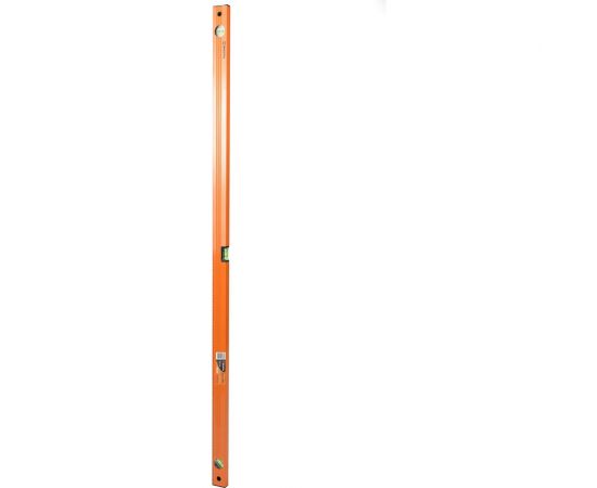 Фрезерованный алюминиевый уровень Вихрь 1800мм 3 глазка 73/11/4/7 – изображение 3