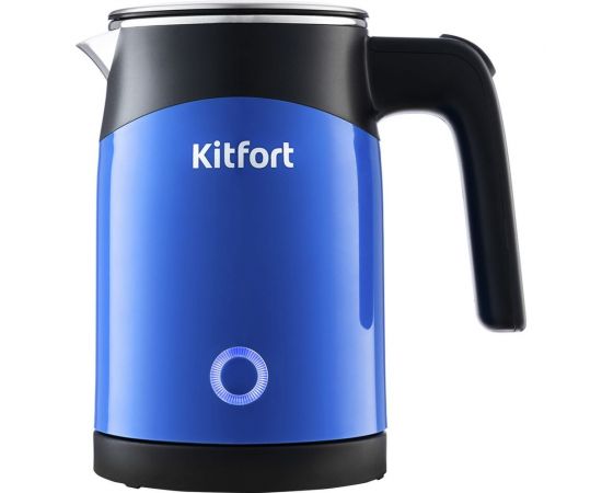 Чайник KITFORT мощность 920-1100 вт емкость 0,5 л синий КТ-639-2 – изображение 4