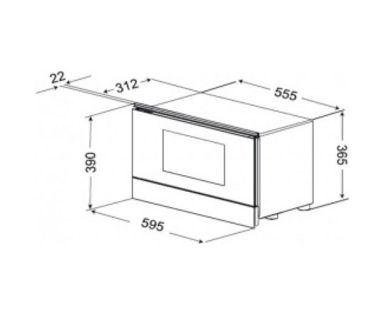 Микроволновая печь KUPPERSBERG RMW 393 C Bronze 5637 – изображение 5