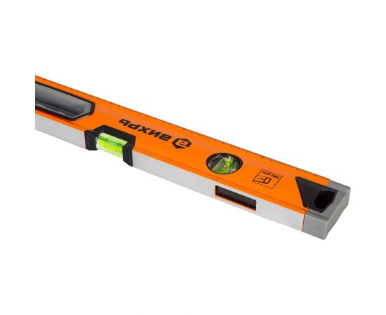 Алюминиевый усиленный уровень Вихрь 600 мм, 3 глазка 1 зеркальный, двухкомпонентные рукоятки 73/11/4/10 – изображение 6