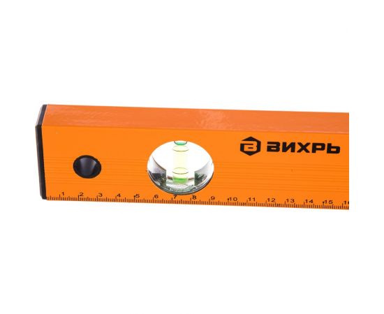 Алюминиевый уровень 600мм фрезерованный 3 глазка Вихрь 73/11/4/2 – изображение 6