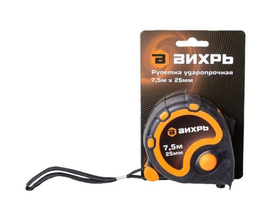 Рулетка 7,5мх25мм Вихрь 73/11/1/4 – изображение 6