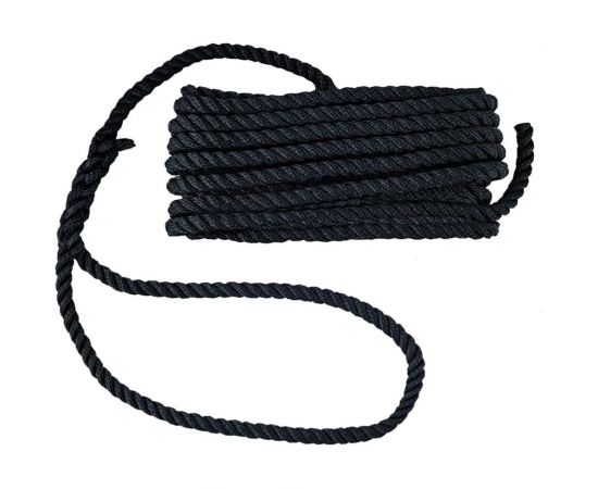 Трёхпрядный швартовый трос Skipper с огоном, 6 мм х 6.1 м, нейлон SK-TDN3ST661B 