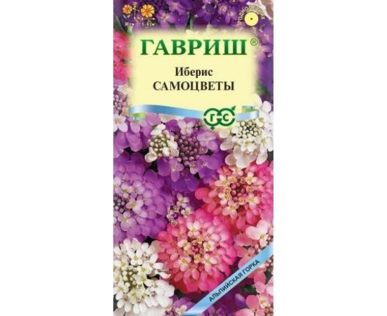 Семена ГАВРИШ Иберис Самоцветы 0.1 г Альпийская горка 1071857693 