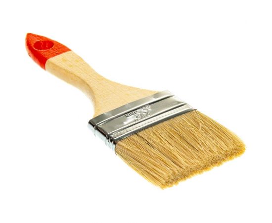 Кисть 63 мм 2,5 дюйма натуральная щетина Вихрь СТАНДАРТ 73/3/4/4 